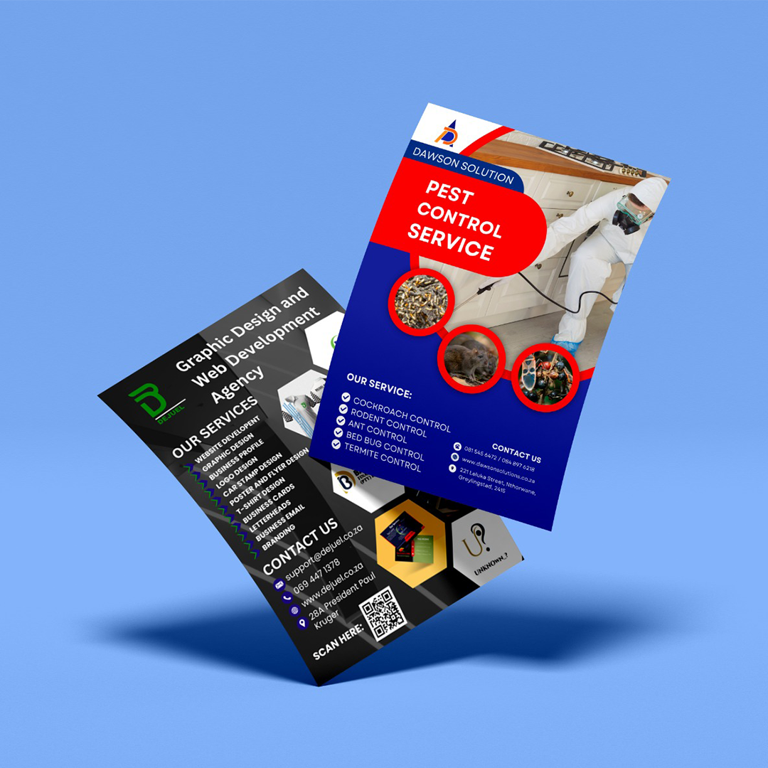 Dejuel graphic design project