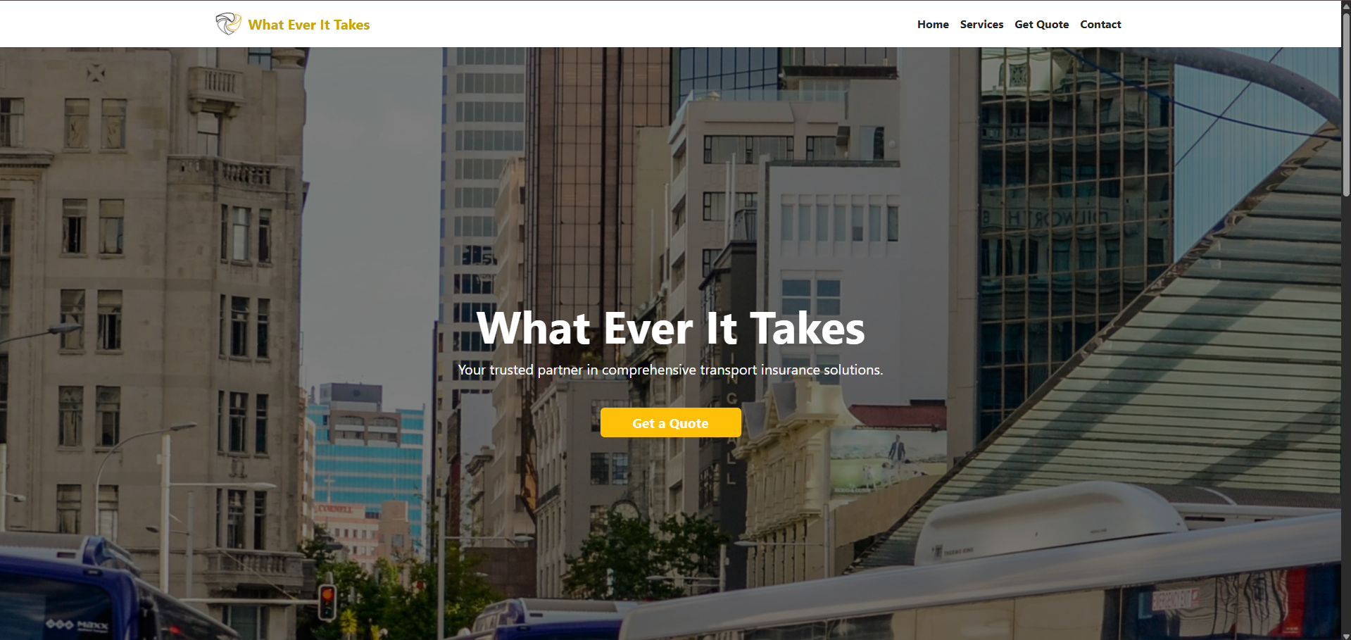 Responsive website development
